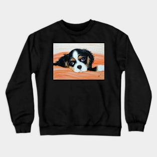 King Spaniel Puppy Crewneck Sweatshirt